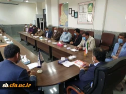 دیدار عیدانه مسئولین وکارکنان پردیس های استان با مدیریت دانشگاه فرهنگیان سیستان وبلوچستان 3