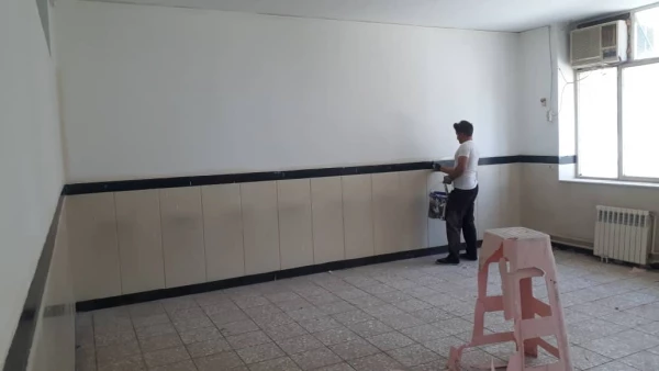 شروع رنگ آمیزی خوابگاهها،کلاسهای آموزشی،سلف سرویس و ساختمان اداری پردیس شهید مطهری 6