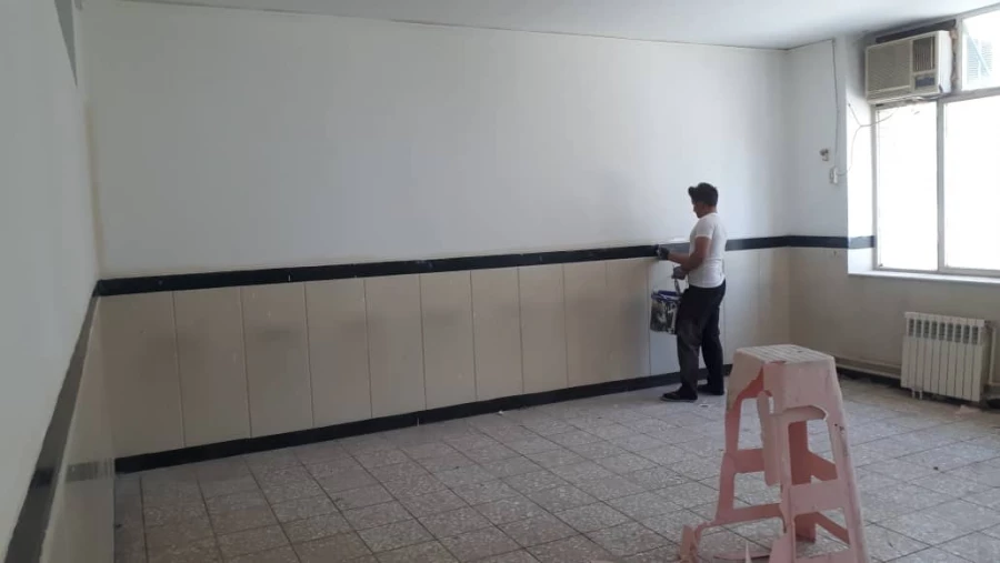 شروع رنگ آمیزی خوابگاهها،کلاسهای آموزشی،سلف سرویس و ساختمان اداری پردیس شهید مطهری 6