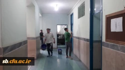 شروع رنگ آمیزی خوابگاهها،کلاسهای آموزشی،سلف سرویس و ساختمان اداری پردیس شهید مطهری 7