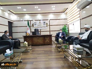 دیدار مدیریت دانشگاه فرهنگیان استان و مسئول نهاد نمایندگی مقام معظم رهبری دردانشگاه با مدیرکل آموزش و پرورش استان سیستان وبلوچستان 