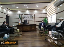 دیدار مدیریت دانشگاه فرهنگیان استان و مسئول نهاد نمایندگی مقام معظم رهبری دردانشگاه با مدیرکل آموزش و پرورش استان سیستان وبلوچستان  4