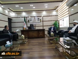 دیدار مدیریت دانشگاه فرهنگیان استان و مسئول نهاد نمایندگی مقام معظم رهبری دردانشگاه با مدیرکل آموزش و پرورش استان سیستان وبلوچستان  5