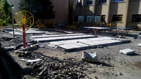 مراحل پیشرفت تعویض لوله های شوفاژ