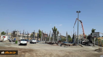 بتن ریزی ستونهای ساختمان جدید آموزش