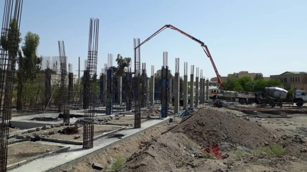 بتن ریزی ستونهای ساختمان جدید آموزش 4