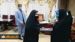 مراسم معارفه کارشناس نظارت وارزیابی پردیس رسالت 3