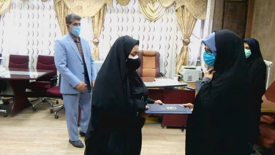 مراسم معارفه کارشناس نظارت وارزیابی پردیس رسالت 3