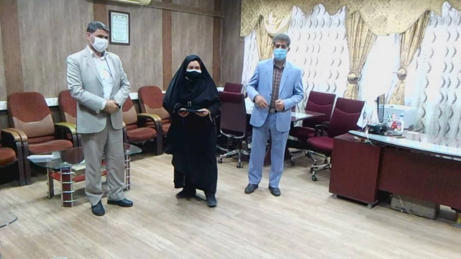 مراسم معارفه کارشناس نظارت وارزیابی پردیس رسالت 4