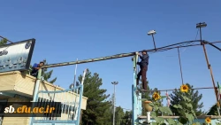 تعویض سیم کشی تلفن های داخلی وثابت ساختمان اداری و آموزشی پردیس شهید مطهری  5