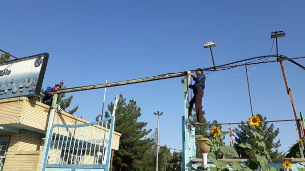 تعویض سیم کشی تلفن های داخلی وثابت ساختمان اداری و آموزشی پردیس شهید مطهری  5