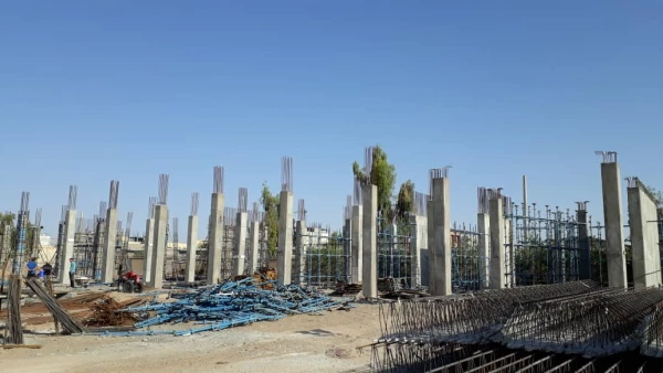 گزارش تصویری از پیشرفت ساختمان جدید آموزشی در پردیس شهید مطهری امروز دوشنبه ۲۷/ ۲/ ۱۴۰۰ 3