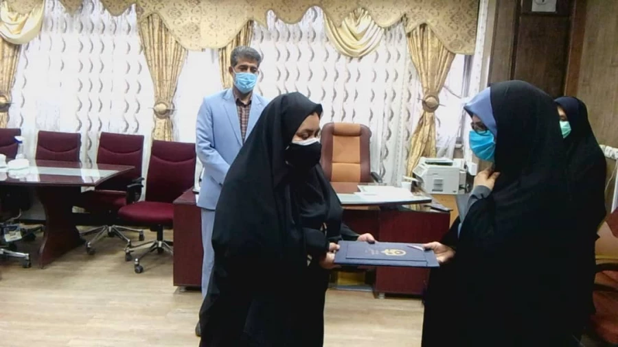 مراسم معارفه کارشناس نظارت وارزیابی پردیس رسالت 3