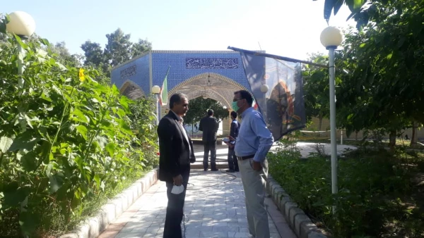 بازدید دکتر نیک پناه،پردیس شهید مطهری 2