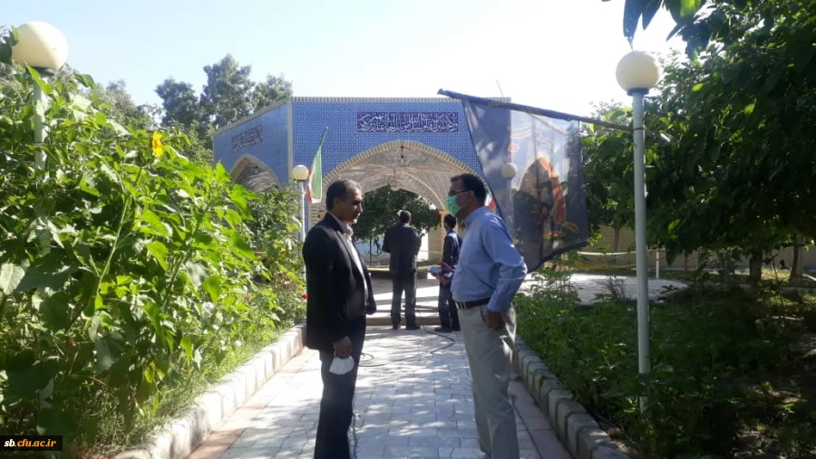 بازدید دکتر نیک پناه،پردیس شهید مطهری 2