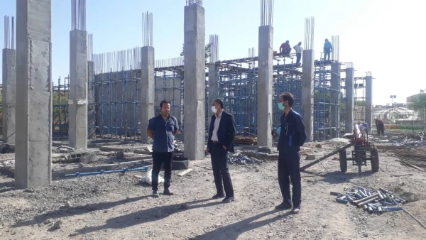 بازدید دکتر نیک پناه،پردیس شهید مطهری 4