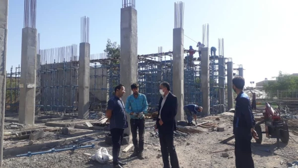 بازدید دکتر نیک پناه،پردیس شهید مطهری 5