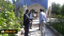 بازدید دکتر نیک پناه،پردیس شهید مطهری 6