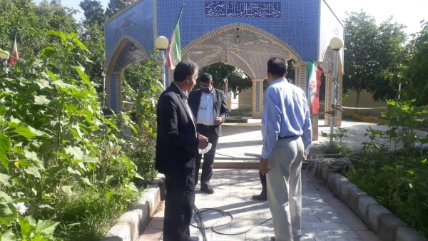 بازدید دکتر نیک پناه،پردیس شهید مطهری 6