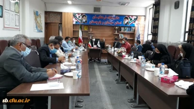 جلسه شورای آموزشی دانشگاه فرهنگیان استان