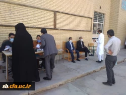 بازدید مدیریت دانشگاه فرهنگیان استان از ثبت نام مهارت آموزان مرکز شهید حسینی طباطبایی 2