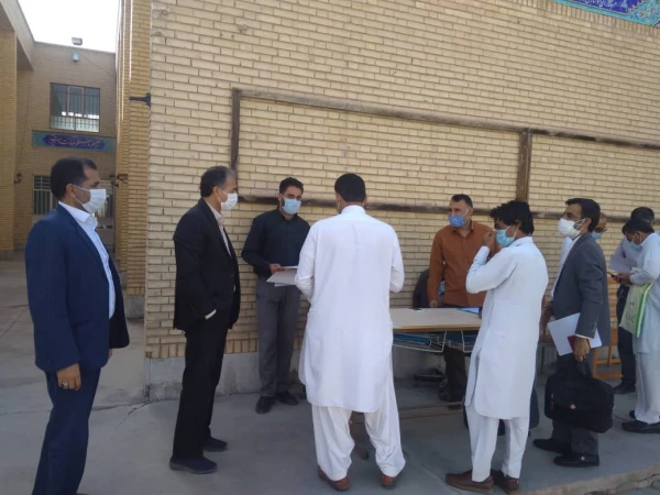 بازدید مدیریت دانشگاه فرهنگیان استان از ثبت نام مهارت آموزان مرکز شهید حسینی طباطبایی 3