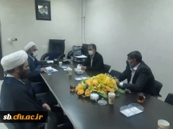 دیدار مدیریت دانشگاه فرهنگیان استان سیستان وبلوچستان با مسئول دفاتر نهاد رهبری در دانشگاههای استان 2