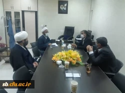 دیدار مدیریت دانشگاه فرهنگیان استان سیستان وبلوچستان با مسئول دفاتر نهاد رهبری در دانشگاههای استان 5