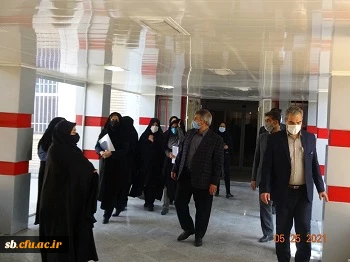 بازدید هیات نظارت، ارزیابی و تضمین کیفیت آموزش عالی از دانشگاه فرهنگیان سیستان وبلوچستان