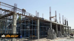 گزارش تصویری از مراحل پیشرفت ساختمان آموزشی پردیس شهید مطهری دانشگاه فرهنگیان زاهدان 2