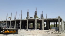 گزارش تصویری از مراحل پیشرفت ساختمان آموزشی پردیس شهید مطهری دانشگاه فرهنگیان زاهدان 3