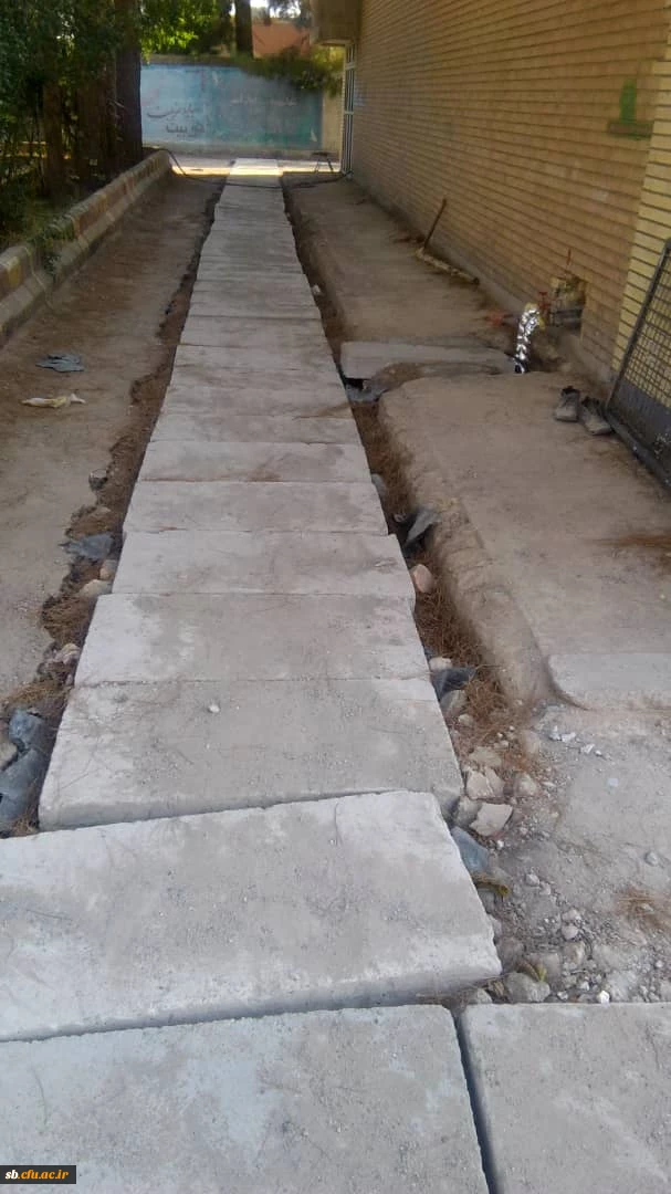  پروژه ی(لوله کشی انتقال انرژی)پردیس رسالت در حال اتمام است 2