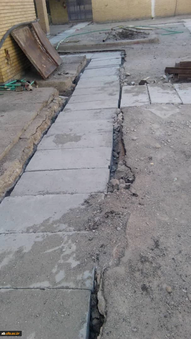  پروژه ی(لوله کشی انتقال انرژی)پردیس رسالت در حال اتمام است 2