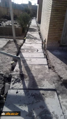 مراحل پیشرفت تعویض لوله های  انتقال انرژی پردیس رسالت