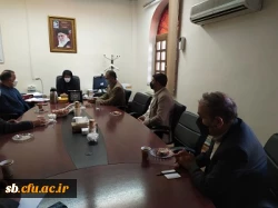 مدیردانشگاه فرهنگیان استان با معاون توسعه و منابع استانداری دیدار کرد 3