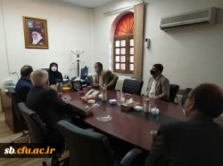 مدیردانشگاه فرهنگیان استان با معاون توسعه و منابع استانداری دیدار کرد 4