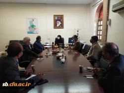 مدیردانشگاه فرهنگیان استان با معاون توسعه و منابع استانداری دیدار کرد 5