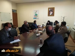 مدیردانشگاه فرهنگیان استان با معاون توسعه و منابع استانداری دیدار کرد 6