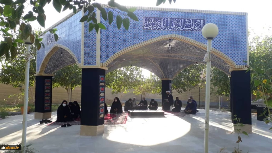 برگزاری زیارت عاشورا در جوار مزار شهید گمنام پردیس شهید مطهری 2