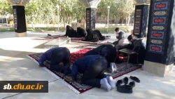 برگزاری زیارت عاشورا در جوار مزار شهید گمنام پردیس شهید مطهری 3