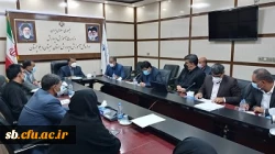 نشست هم اندیشی مدیریت دانشگاه فرهنگیان استان سیستان وبلوچستان با مدیرکل آموزش و پرورش استان صورت گرفت 2