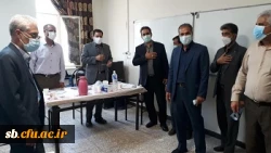 بازدید مدیر دانشگاه فرهنگیان استان سیستان وبلوچستان و مدیرکل آموزش و پرورش استان از روند انجام مصاحبه معرفی شدگان چند برابر ظرفیت دانشگاه فرهنگیان 2