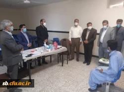 بازدید مدیر دانشگاه فرهنگیان استان سیستان وبلوچستان و مدیرکل آموزش و پرورش استان از روند انجام مصاحبه معرفی شدگان چند برابر ظرفیت دانشگاه فرهنگیان 5
