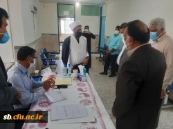 بازدید مدیر دانشگاه فرهنگیان استان سیستان وبلوچستان و مدیرکل آموزش و پرورش استان از روند انجام مصاحبه معرفی شدگان چند برابر ظرفیت دانشگاه فرهنگیان 6