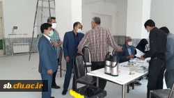 بازدید مدیر دانشگاه فرهنگیان استان سیستان وبلوچستان و مدیرکل آموزش و پرورش استان از روند انجام مصاحبه معرفی شدگان چند برابر ظرفیت دانشگاه فرهنگیان 7