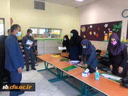 مصاحبه چند برابر ظرفیت معرفی شدگان دانشگاه فرهنگیان وتربیت دبیر شهید رجایی خواهران از صبح امروز سه شنبه دوم شهریور ماه سال۱۴۰۰ درمحل مجتمع حیات طیبه زاهدان اغاز شد 2