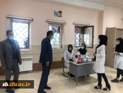 مصاحبه چند برابر ظرفیت معرفی شدگان دانشگاه فرهنگیان وتربیت دبیر شهید رجایی خواهران از صبح امروز سه شنبه دوم شهریور ماه سال۱۴۰۰ درمحل مجتمع حیات طیبه زاهدان اغاز شد 4