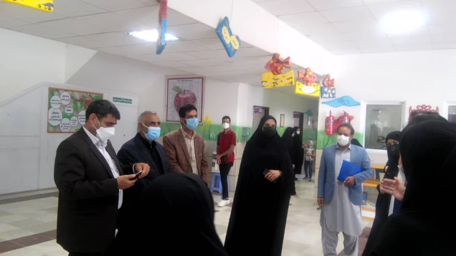 مصاحبه چند برابر ظرفیت معرفی شدگان دانشگاه فرهنگیان وتربیت دبیر شهید رجایی خواهران از صبح امروز سه شنبه دوم شهریور ماه سال۱۴۰۰ درمحل مجتمع حیات طیبه زاهدان اغاز شد 6