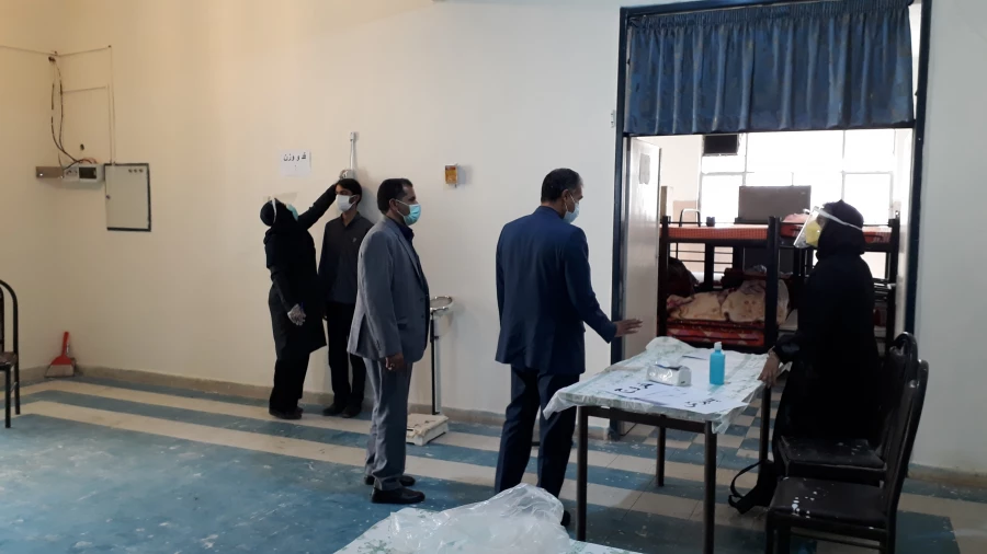 بازدید از فرایند مصاحبه شوندگان دانشگاه فرهنگیان 3