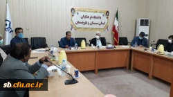 دیدار رئیس کمیسیون بهداشت مجلس شورای اسلامی با استادان و اعضای هیئت علمی دانشگاه فرهنگیان سیستان و بلوچستان 2